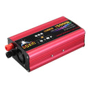 DOXIN Power Inverter 3000W Peak Modified Sine Wave Converter DC 12V/24V To AC 220V USB Plug Port
