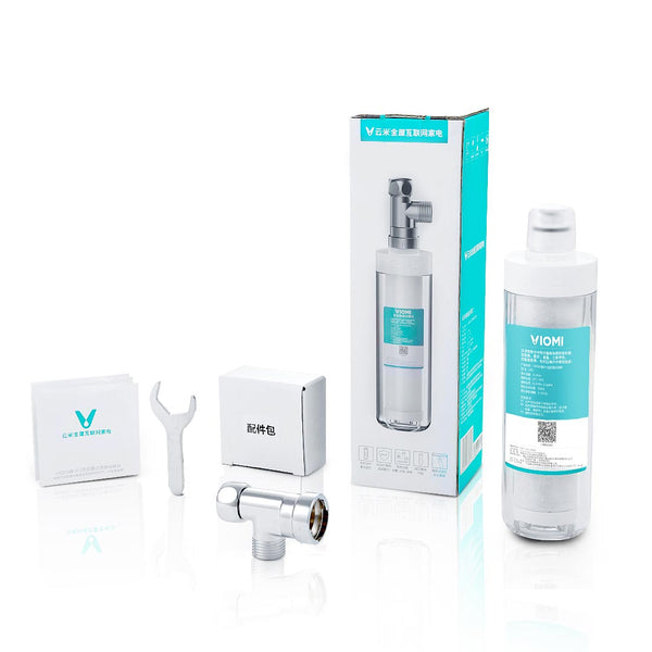 VIOMI  VF3 3 In 1 Pre-filter Pipe Connection Water Filter 5L/min Flow Rate for Kitchen Bathroom Transparent Filter From Xiaomi Youpin