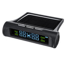 Wireless Solar TPMS Car Tire Pressure Monitor System + 4 External Sensors 0-5 Bar