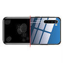 For Xiaomi Redmi Note 8T Case Bakeey Gradient Color Shockproof Anti-fingerprint Tempered Glass Protective Case
