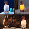 Loskii KL-02 Decorative 3D Raptor Dinosaur Egg Smart Night Light Touch Switch 3 Colors Change LED Nightlight For Christmas Gift