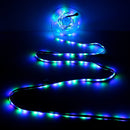 DC12V 2M 3M 5M 10M Non-waterproof RGB 2835 LED Strip Light + 24Keys IR Remote Control + EU Power Supply Plug Full Kit