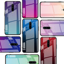 Bakeey Gradient Color Tempered Glass + Soft TPU Back Cover Protective Case for OnePlus 7 Pro