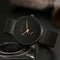 STRYVE S9501 Fshion Men Simple Dial Full Mesh Steel Strap Independent second Dial Quartz Watch