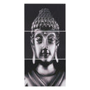 3 Panel Statue Meditation Painting Print on Home Decor Room Wall Sticker