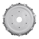 Drillpro Upgrade 5 Inch Grinder Chain Disc 22mm Arbor 14 Teeth Wood Carving Disc For 125mm Angle Grinder