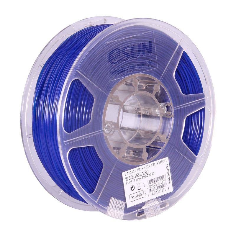 eSUN 1.75mm 1KG/Spool(2.2lb) Upgraded PLA+ Filament for 3D Printer RepRap