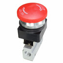 2 Way 2 Position Pneumatic Mechanical Valve 1/8 Inch Thread Push-button Switch Valve