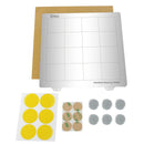235*235mm Heated Bed Platform Hot Bed Steel Plate with Circular Magnet + Magnetic Sticker + PEI Sheet for 3D Printer