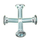 4pcs M8 Stainless Motoccycle Hexagon Brakes Bolts Steel Button Head Hex Socket 125cc 140cc