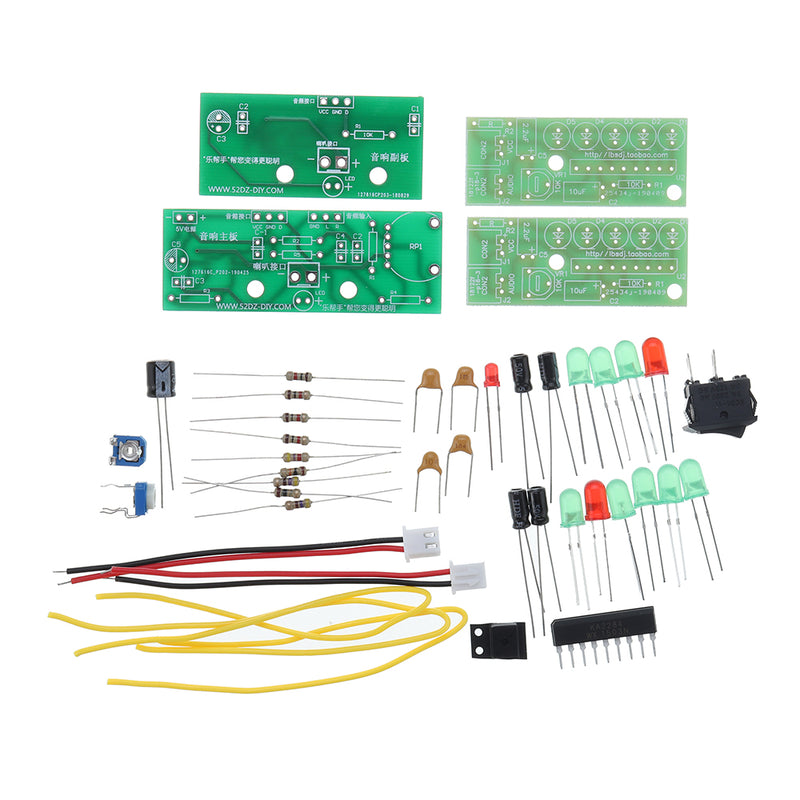 DIY Mini Version Small Amplifier Speaker Kit 3W Speaker Audio Student Soldering Experiment Training Diy Circuit Board Kit