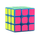 Classic Magic Cube Toys 3x3x3 PVC Sticker Block Puzzle Speed Cube Dark Luminous