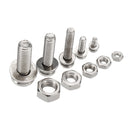 Suleve MXSP1 Steel Phillips Pan Head Screws Nuts Assortment Kit M2/M2.5/M3/M4/M5 160Pcs