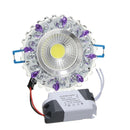 3W Bright 6 LED Recessed Ceiling Down Light Cool White 85-265V