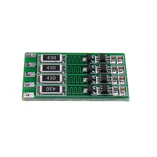 5pcs 4S 16.8V BMS PCB 18650 Lithium Battery Charger Protection Board Balanced Current 100mA