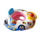 Inflatable Car Kids Swimming Ring Baby Toddler Swimming Pool Toy Children Float Seat Boat Ring