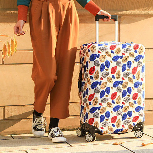 Honana Abstraction Chinese Style Elastic Luggage Cover Trolley Case Cover Durable Suitcase Protector