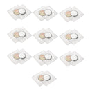 10 Set 15x2mm PVC Invisible Hidden Sew in Magnetic Snaps DIY Neodymium Magnet Purse Closure