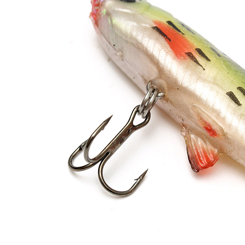 ZANLURE 5Pcs/Set 8.5cm 14g Soft Silicone Minnow Bait Lead Head Fishing Lure Tackle Sharp Hook