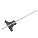 Machifit 150mm 6 Inch Depth Gauge Angle Ruler 30 45 60 Degree Engraved Scale Woodworking Tool