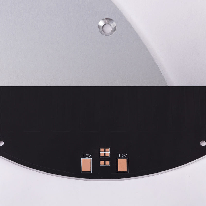 FLSUN 12V 180W 270*3mm Aluminum Plate Round Hot Bed Delta Rostock Heated Bed For 3D Printer