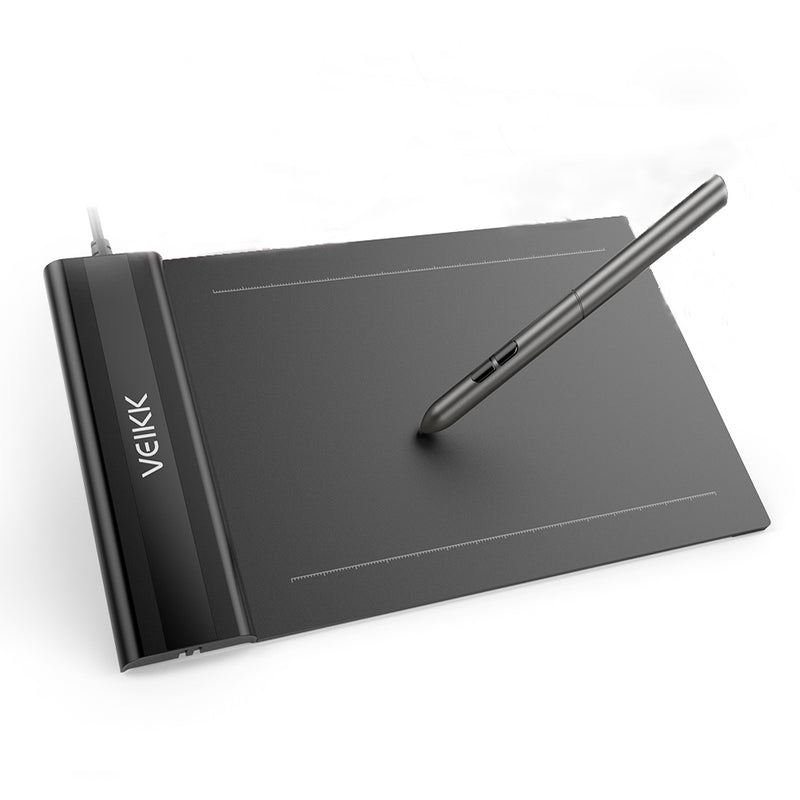 VEIKK S640 Graphics Drawing Tablet 6x4 Inch Tablet With Battery-free Pen Digital Pen 8192 Levels