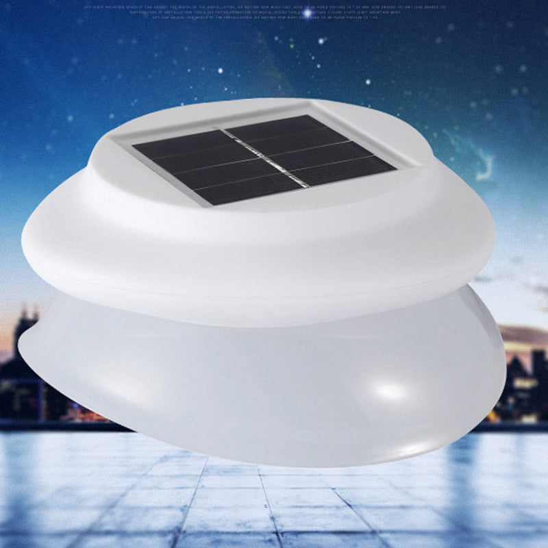 Solar Powered 9 LED Fence Light Outdoor Garden Wall Lobby Pathway Lamp Waterproof