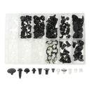 Automotive Push Pin Rivet Clips Assortment Kit For Toyota