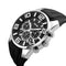 SKMEI 9128 Chronograph Sport Men Wrist Watch Silicone Strap Waterproof Quartz Watches