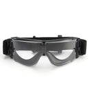A Set 3 Lens Anti Shock Bulletproof CS Goggles Outdoor Shooting Anti-UV Glasses