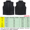 Dual Button USB Electric Outdoor Heating Vest Clothes Carbon Fiber Warm Back + Belly Heat 3 Gear Control