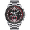 WISHDOIT WSD-018 Men Watch Luxury Sport Stainless Steel Strap Male Quartz Watch