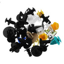 500Pcs Mixed Auto Car Fastener Clip Bumper Fender Trim Plastic Rivet Door Panel