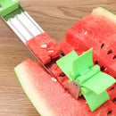 Watermelon Cutter Windmill Shape Slicer Stainless Steel Power Saver Fruit Cutters Vegetable Cutter