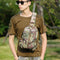 ZANLURE 3611 USB Tactical Bag Oxford Waterproof Chest Bag Shoulder Bag Crossbody Bag Fashion Leisure Hand Bag