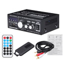AV-699BT 400W 2CH bluetooth Home HiFi  Stereo Power Amplifier Support USB Memory Card FM Radio 220V