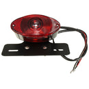 Motorcycle Cat Eye Rear Brake Tail Light With Bracket