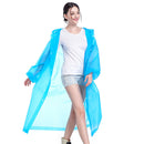 Fashion Raincoat Adult Hiking Outdoors Fishing Raincoat EVA Plastic Environmental Protection Poncho