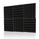 6Pcs 30030050mm Triangle Insulation Reduce Noise Sponge Foam Cotton