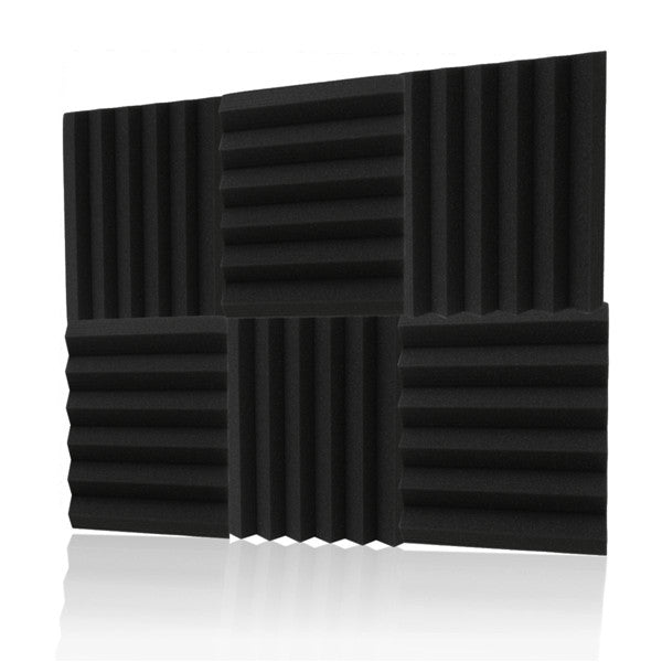 6Pcs 30030050mm Triangle Insulation Reduce Noise Sponge Foam Cotton