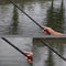 ZANLURE 2.7-7.2M Glass Fiber Black Stream Hand Pole Telescopic Spinning Freshwater Fishing Rod