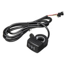 BIKIGHT 36V Thumb Throttle Speed Control Assembly LED Display For Scooter Electric Bike Xiaomi