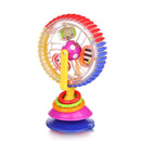 Baby Kid Rainbow Creative Observe Ferris Wheel Rattle Educational High Chair Toys