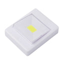 Mini COB LED Wall Switch Night Light for Closet Magnetic Battery Operated Camping Emergency Lamp