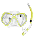 Diving Mask Scuba Snorkel Goggles Face Glasses With Breath Tube Set For Adult