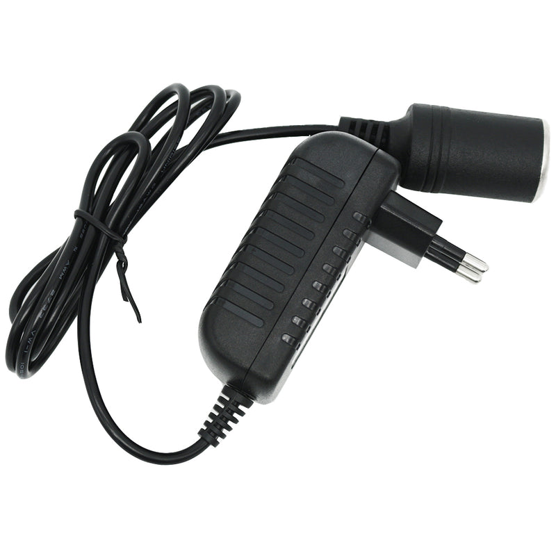 DC 100-240V to AC 12V 2A Power Supply Adapter 24W Ci-garette Socket