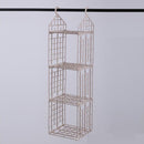 Bedroom Wardrobe Organizer Underwear Bra Clothes Pants Tie Storage Rack Cupboard Closet Hanging Basket Hooks Shelf Bag