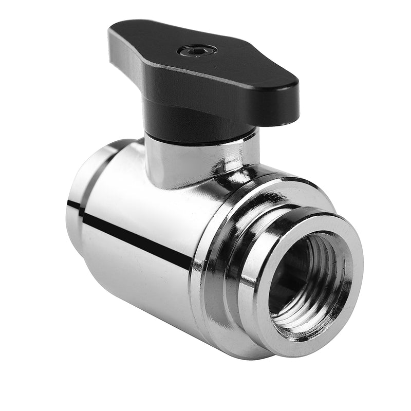 G1/4 Thread Dual Inner Teeth PC Water Cooling Shutoff Valve Water Ball Valve Waterway Control