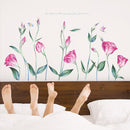 Miico SK9330 Flower Painting Sticker Home Decorative Sticker Wall Sticker DIY Sticker