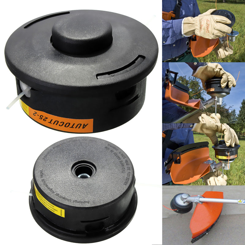 AUTOCUT 25-2 Nylon Line Coil Lawn Mower Head for STIHL Grass Trimmer FS120 250